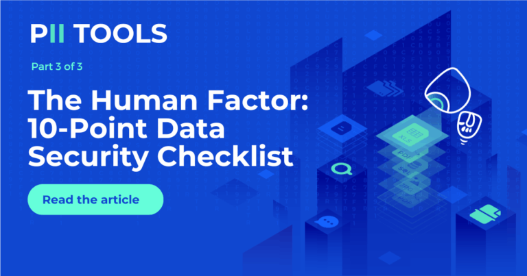 The Human Factor: 10-Point Data Security Checklist