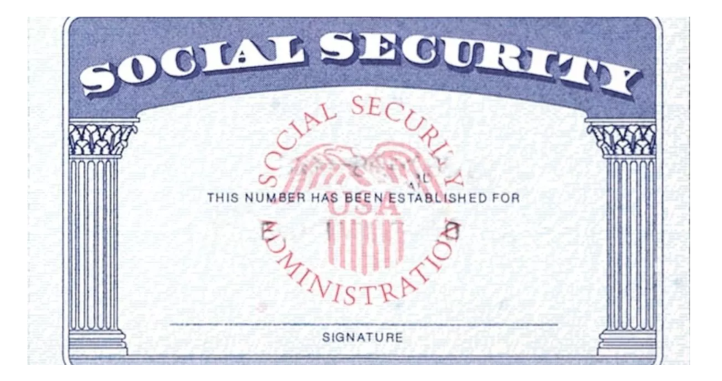 SSN sample image